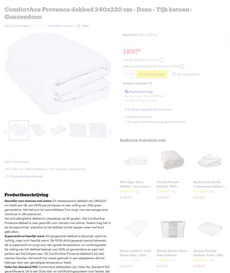 Optimerce Bol.com - Producttekst Dekbed Provence Optimerce Bol.com - Producttekst Dekbed Provence